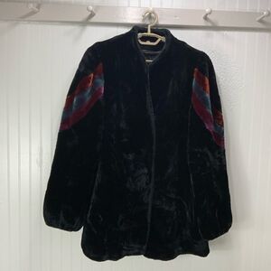 CASPER faux fur coat